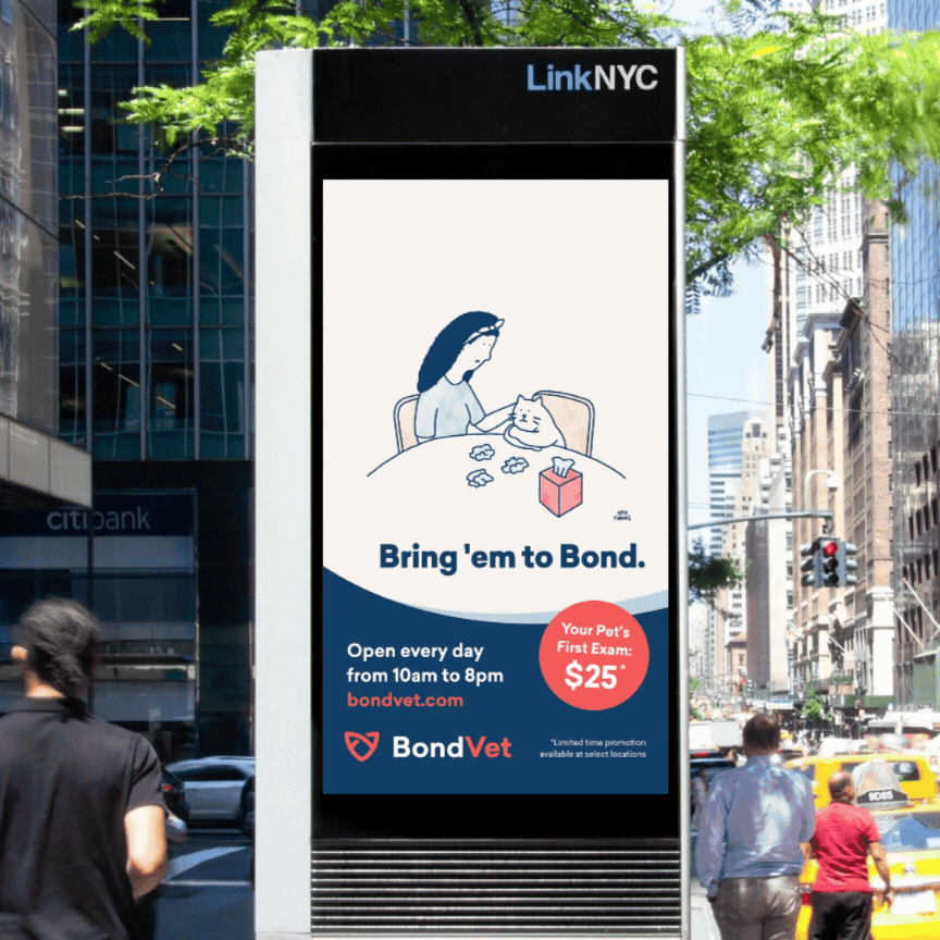 Bond Vet — OOH Campaign